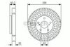 BOSCH 0 986 479 T37 Brake Disc